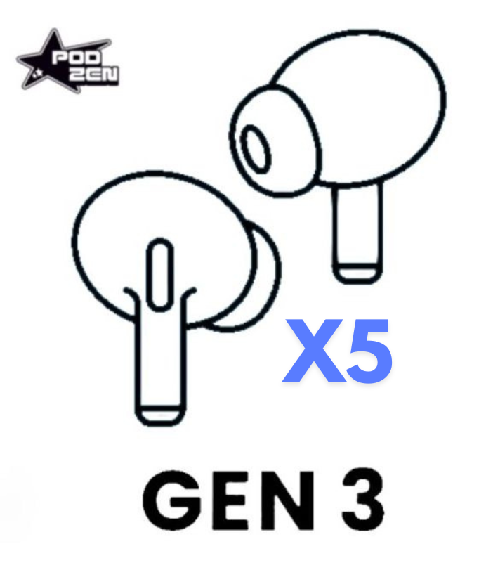 Pack de 5 gen 3